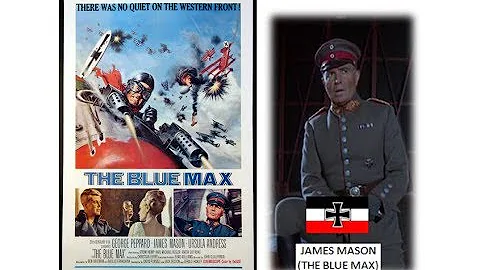 JAMES MASON (the blue max) 1966⚔😠