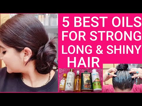 5 BEST OILS FOR STRONG LONG THICK & SHINY HEALTHY HAIR | RARA | deep oiling part2 | haircare routine