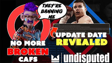 FINALLY! Undisputed Drops HUGE Update News… Broken CAFs REMOVED!