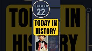 How Many of These December 22 Events Do You Know? #history #facts #shorts How Many of These December 22 Events Do You Know? #history #facts #shorts
