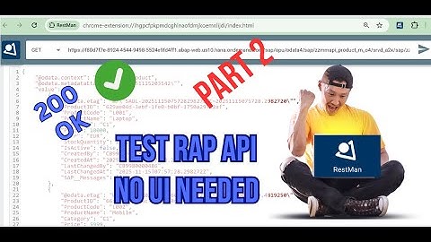 Test RAP OData-services Deel 2 | Maken via associatie en acties met RESTMan