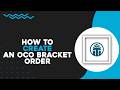 How To Create an OCO Bracket Order in Quantower (Quick Tutorial)