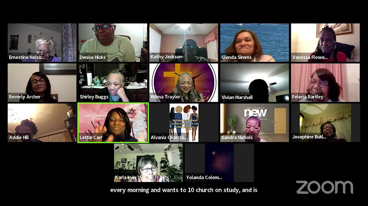 Women's FBCG New Year's Fast BOOK DISCUSSION