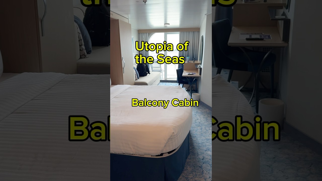 Utopia of the Seas Balcony Cabin