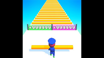 Satisfying Mobile Games Playing Clothes Run, Count Masters, Asmr Slicing, Pancake 29AD66MI