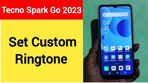 How to set custom ringtone, Tecno Spark go 2023 me song ringtone Kaise lagaya