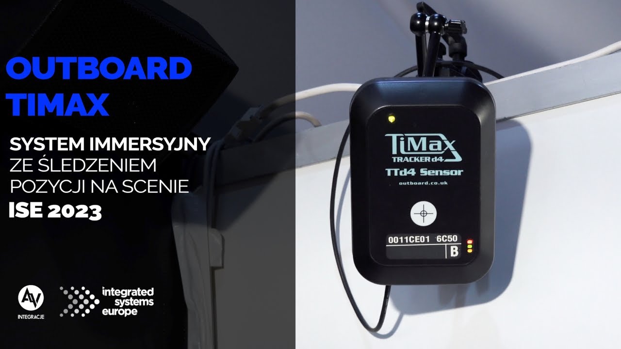 Timax Login System immersyjny Outboard TiMax z technologią śledzenia pozycji na ...