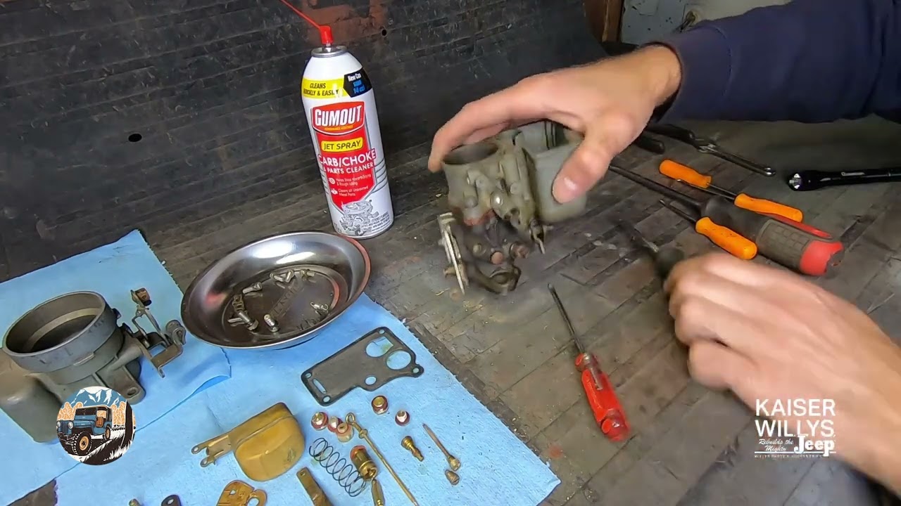 Master Carburetor Repair Kit Fits 41-53 Jeep & Willys with Carter