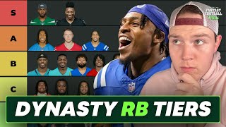 Tier Ranking Fantasy Football's Top 20 Dynasty RBs