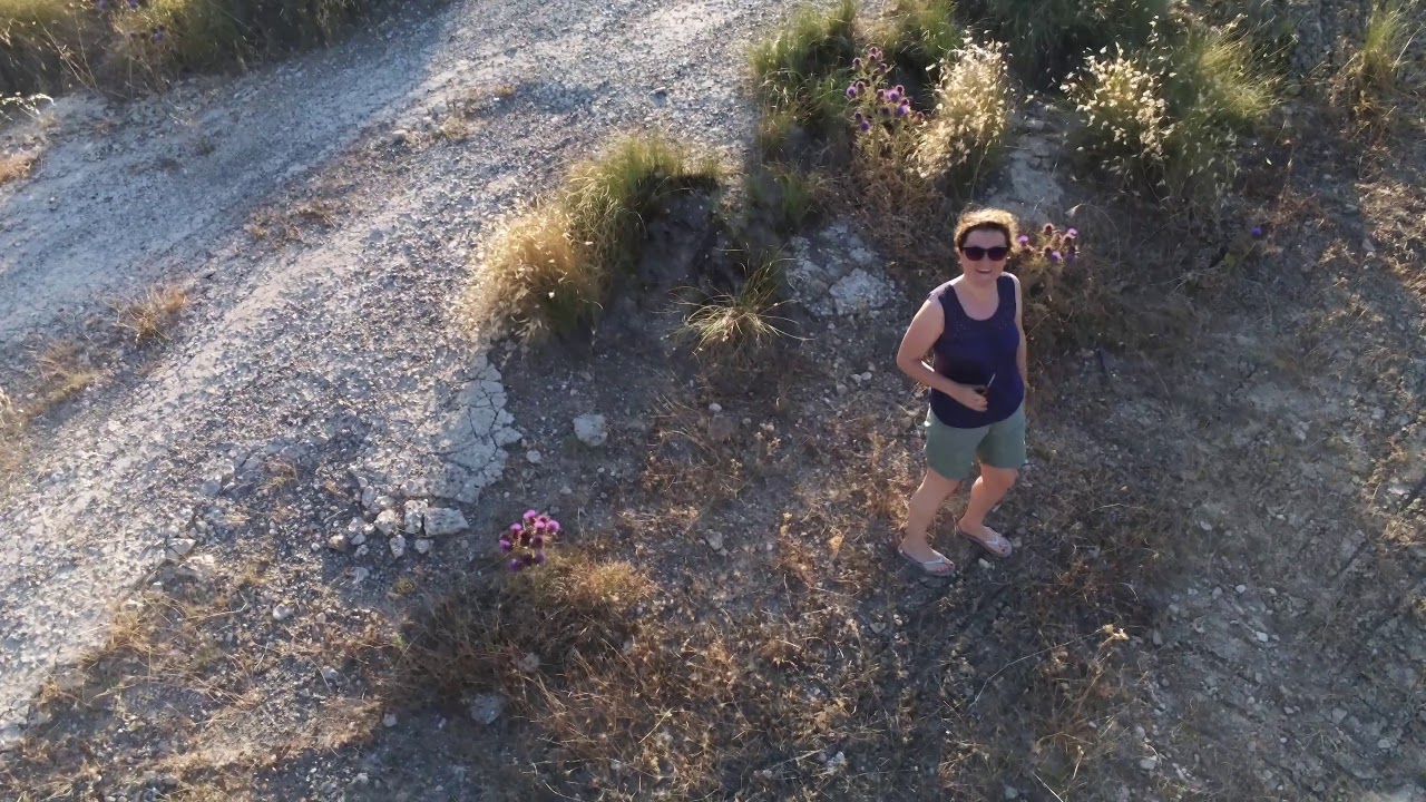 BASILICATA SUNSET WALK - 4K PARROT ANAFI DRONE  -
