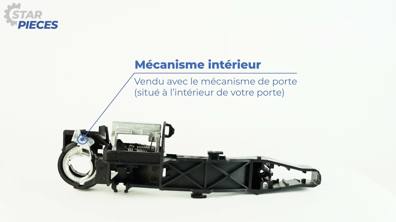 Support Poignée De Porte Avant Droit Pour Renault Master III 2010 - Compatible 806068194R Etc.