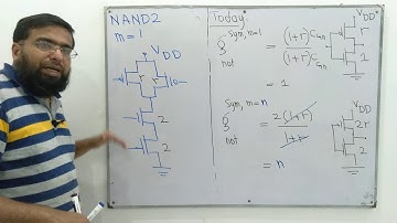 VLSID8-12 | Logical effort | VLSI Design | Chain delays | VLSI Mannan | vlsi Design mannan