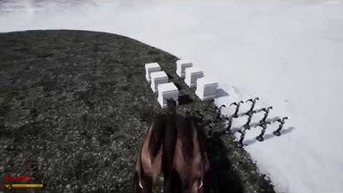 Dragon Game Project in UE4. Melee Attack and Destructable Actors