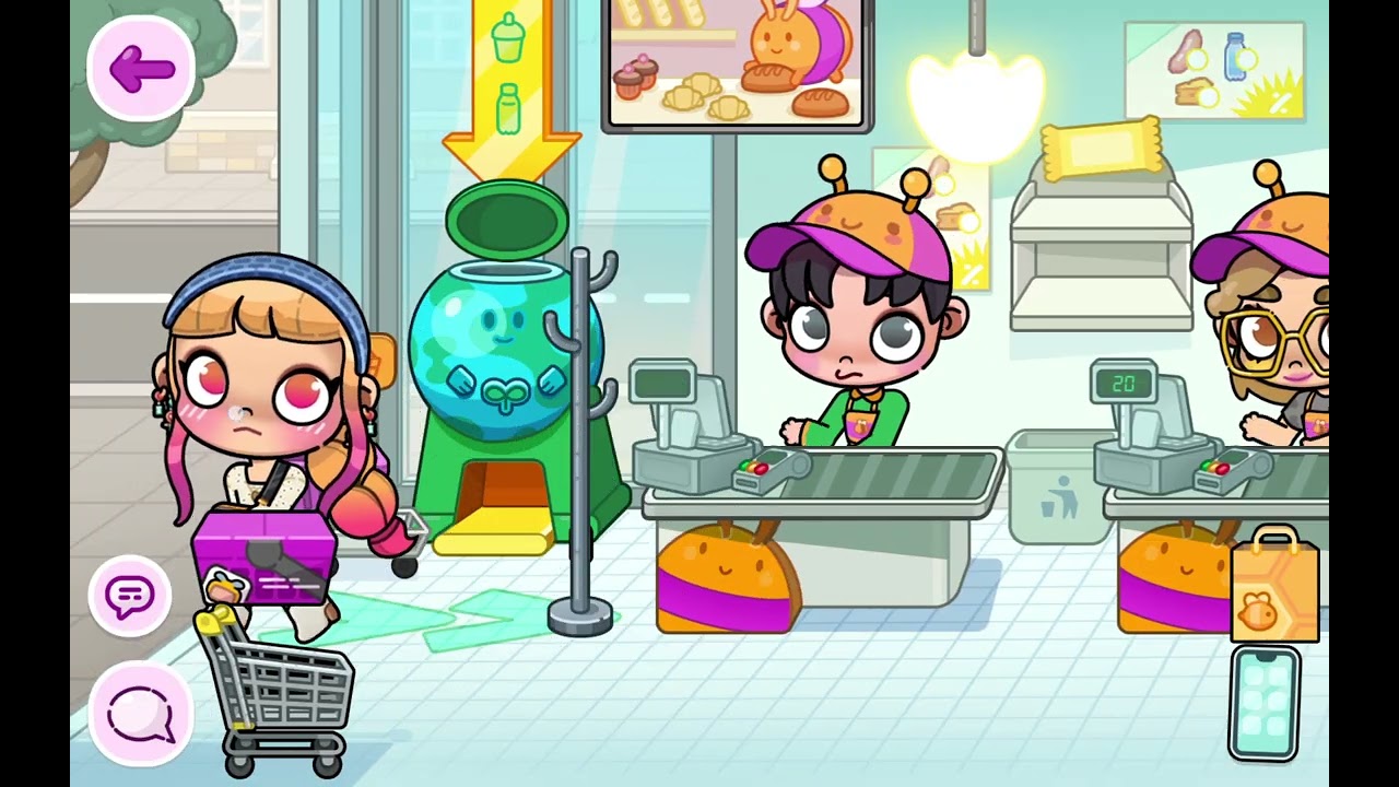 Rotina: indo para a casa da vovó (Avatar World)