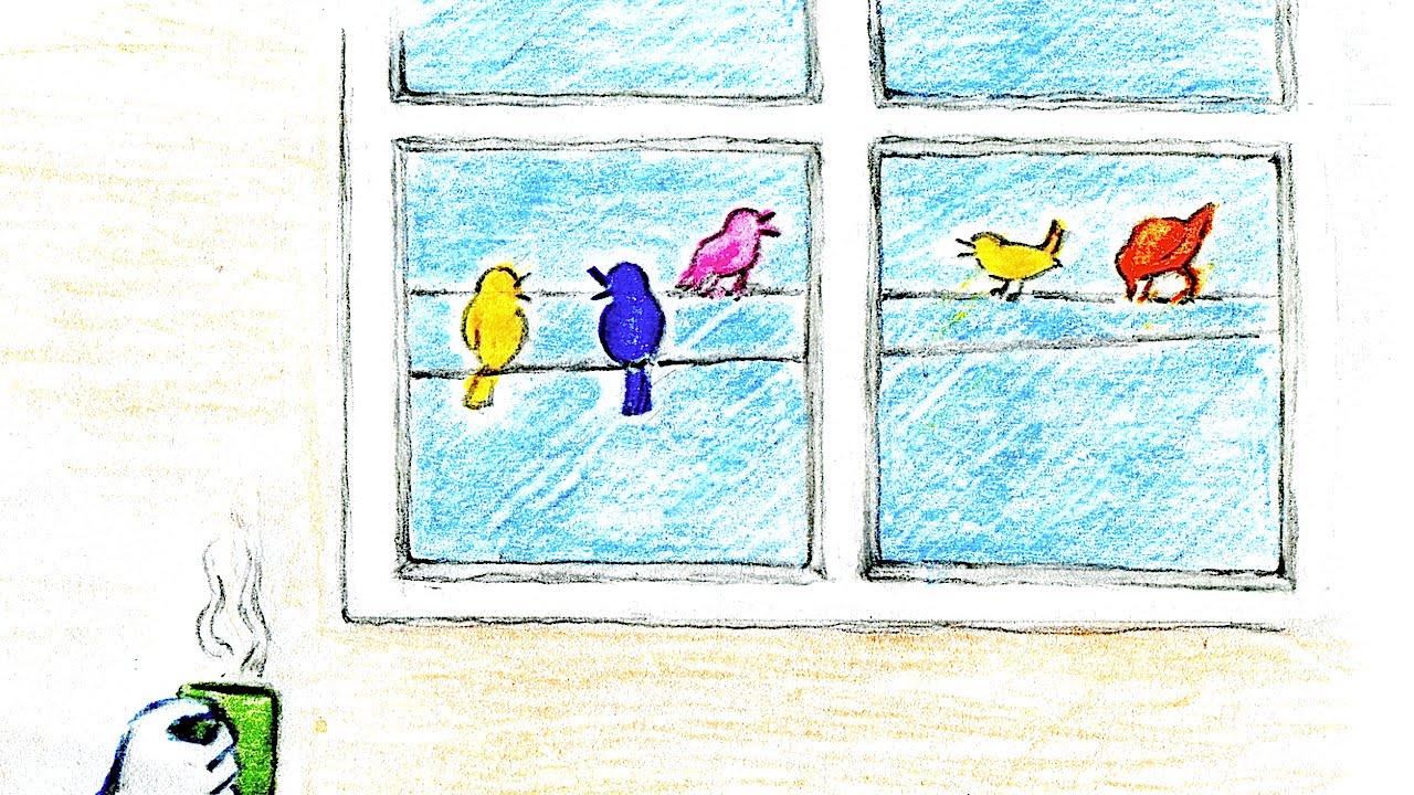 冬の朝のさえずり 録音 効果音 Winter Morning Birds Singing Recording Sound Effect