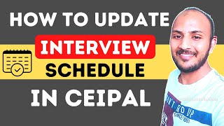 How to update interview Schedule in CEIPAL | Interview Schedule in CEIPAL | CEIPAL Training screenshot 4