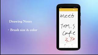 Notepad and checklist screenshot 1