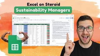 How to Turn Your Spreadsheet into a Sustainability Analyst