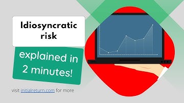 Idiosyncratic risk • Investing concepts explained in 2 minutes • #financialeducation