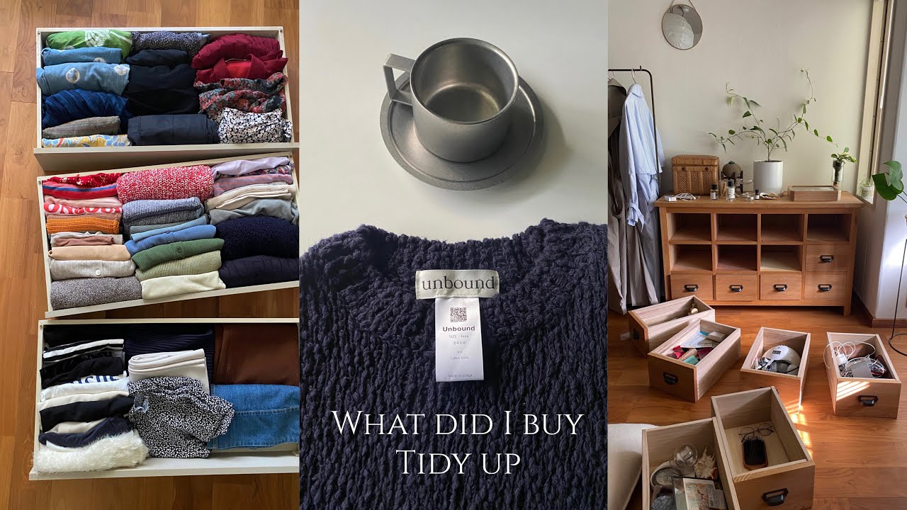 [vlog]What did I buy/tidy up my room 最近の購入品
