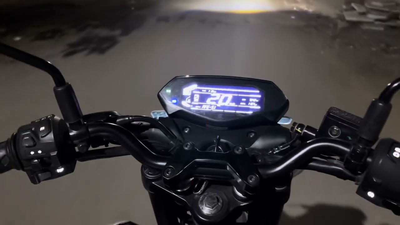 Bajaj Pulsar N150 Night Light Testing / Pulsar N 150Night ride 