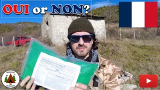 French Commando 24 hour MRE - The Best Military Ration?