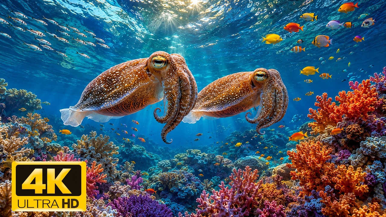 Hidden Kelp Forest Secrets 4K UHD  — 🌊  Relaxing Underwater Exploration for Focus and Study