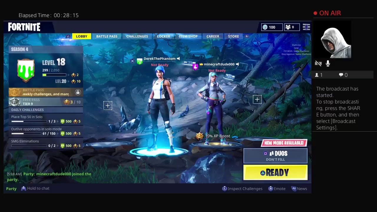 Fuck me Fortnite with LIL TUBE ep.5