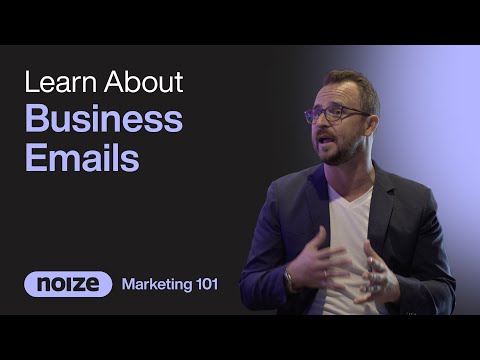 How To Create a Business Email Explained by NOIZE Agency