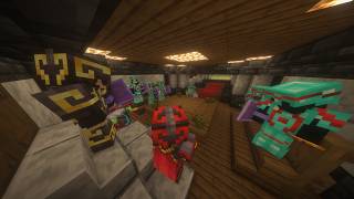 1 Minecraft Player VS 10 Minecraft Players