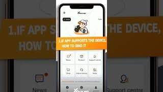 How to bind devices on Xhorse mobile APP screenshot 2