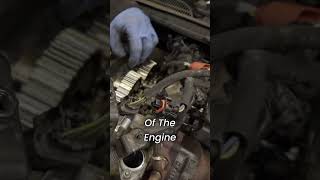 Rubber Breakdown Destroying Engine Oil Flow #mechanictips #automotive