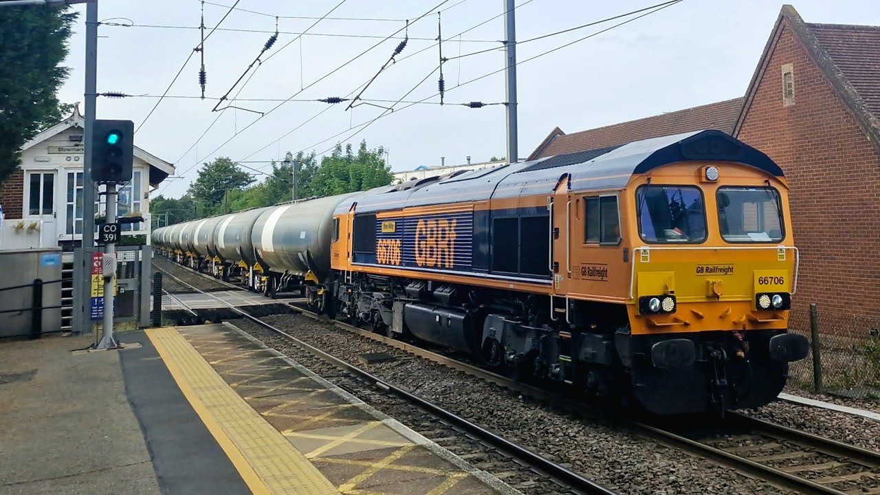 66706 Nene Valley Whines Through Stowmarket P1 (06/08/2025)