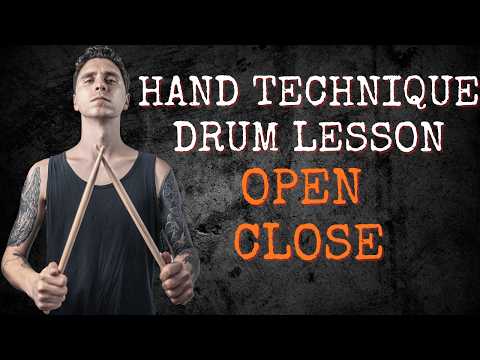 HOW TO LEARN OPEN CLOSE TECHNIQUE? *WIN MY 2 DRUM COURSES CONTEST*