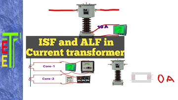 What is ISF and ALF in current transformer