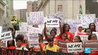 Protesters demand justice in NY five years after Eric Garner's murder