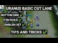 URANUS TIPS and TRICKS | HOW to PLAY URANUS | MOBILE LEGENDS | TAGALOG