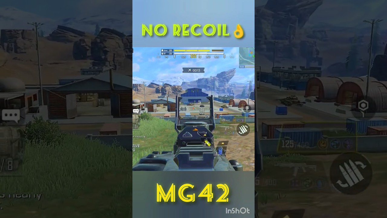 Best Range Ground Loot Lmg | MG 42 No Recoil / cod m 