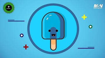 Create Ice Cream Vector art (Illustration) in CorelDraw.