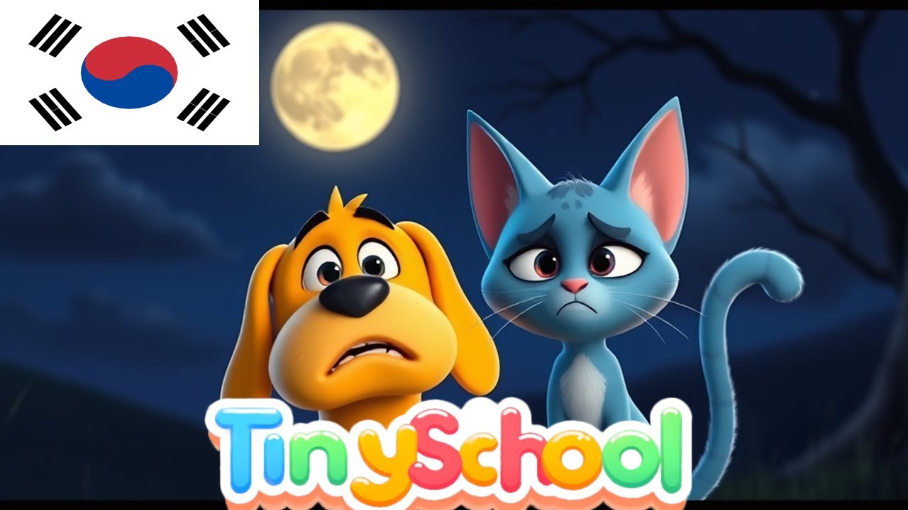 [TinySchool] Moonlight Mystery - Korean Picture Book for Kids