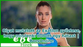 Olyat Mutatott Az Exatlon Győztese, Hogy Mindenki Dobott Egy Hátast Borsonline
