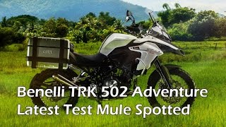 Latest Video of DSK Benelli 502 Test Mule Spotted in China Complete walk around