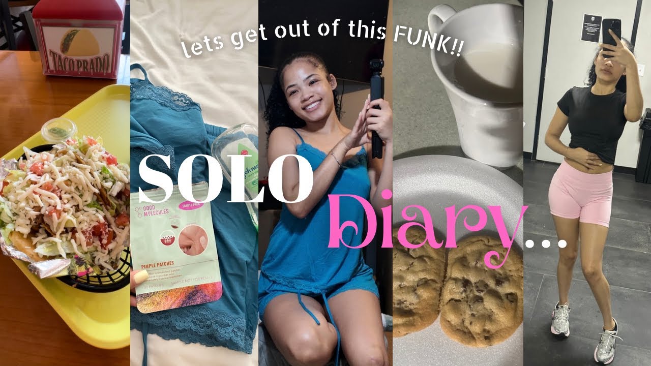 дневник соло, эпизод 04 ♡ | 2 дня, чтобы выбраться из этого ФАНК: уход за кожей, уборка, спортзал...