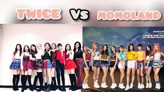 TWICE vs MOMOLAND(vocal,dance,rap,visual)