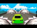 DEADLY RACE #9 - Speed Green Car Bumps Challenge 3d - Gameplay Android