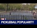 The popularity of pickleball