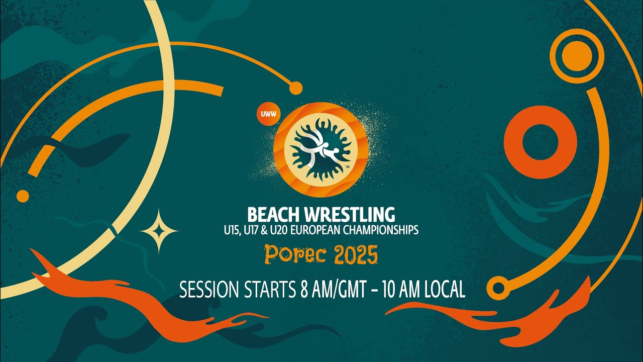 Ring A | 2025 U15, U17 & U20 European Beach Wrestling Championships (CRO)
