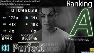 osu! Oxxxymiron Город под подошвой