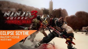 [60fps] Weapon Spotlight: Eclipse Scythe - NINJA GAIDEN 3: RAZOR