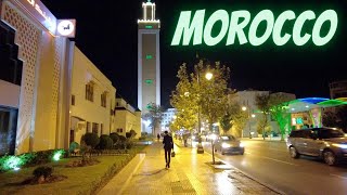Breathtaking! Walking at Night in Tangier Morocco